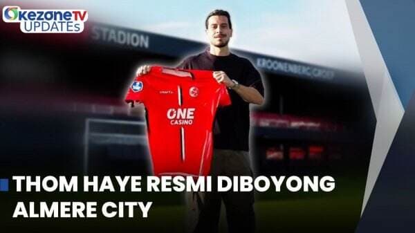  Tom Haye Resmi Diboyong Almere City