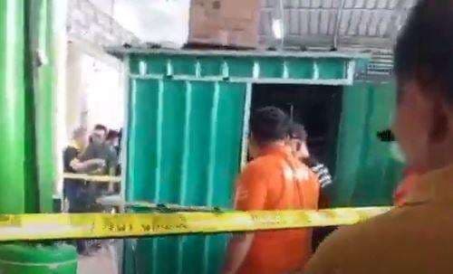 Terekam CCTV, Pedagang Minuman di Sidoarjo Tewas Ditikam Suami