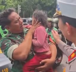 Anggota TNI Viral Selamatkan Bocah yang Disandera di Pospol Pejaten, Ini Sosoknya