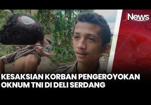 Datangi Yon Armed, Warga Bawa Jenazah Korban Pengeroyokan Puluhan Anggota TNI