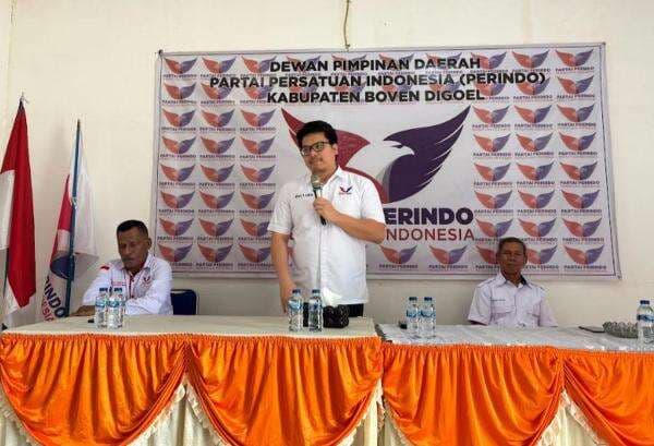 Jelang PSU Pilkada 2024, Michael Sianipar: Perindo Hadir Total di Boven Digoel Jelang PSU Pilkada 2024, Michael Sianipar: Perindo Hadir Total di Boven Digoel