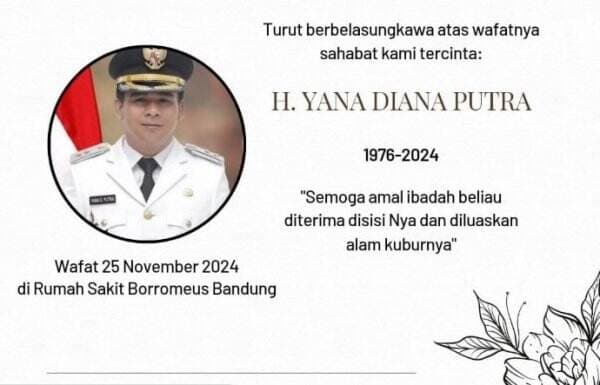 Tidak ada Penggantian Calon, Ini Kronologi Meninggalnya Cawabup Ciamis H-2 Pencoblosan