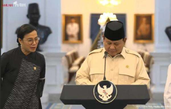 Prabowo Hampir Lupa Umumkan Tukin Cair 100, Langsung Diingatkan Sri Mulyani Prabowo Hampir Lupa Umumkan Tukin Cair 100, Langsung Diingatkan Sri Mulyani