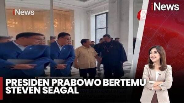 Momen Prabowo Bertemu Aktor Steven Seagal, Ternyata sudah Saling Kenal 35 Tahun