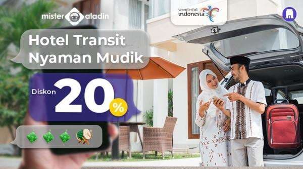 Mudik Makin Nyaman dan Lancar, Ambil Diskon 20 untuk Booking Hotel di Sini! Mudik Makin Nyaman dan Lancar, Ambil Diskon 20 untuk Booking Hotel di Sini!
