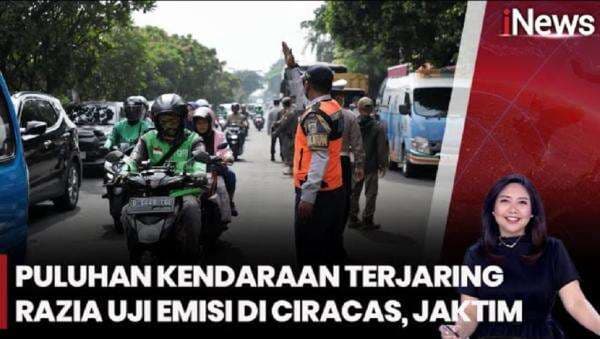 20 Bus dan Truk Terjaring Razia Uji Emisi di Ciracas Jaktim 20 Bus dan Truk Terjaring Razia Uji Emisi di Ciracas Jaktim