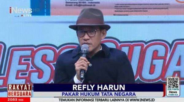 Refly Harun Yakin Pertemuan Prabowo-Megawati Ada Take and Give Refly Harun Yakin Pertemuan Prabowo-Megawati Ada Take and Give