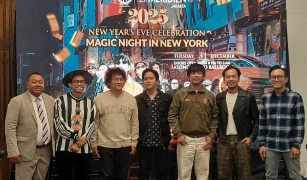 DMasiv Tutup 2024 dengan Konser Tahun Baru Magical Night in New York