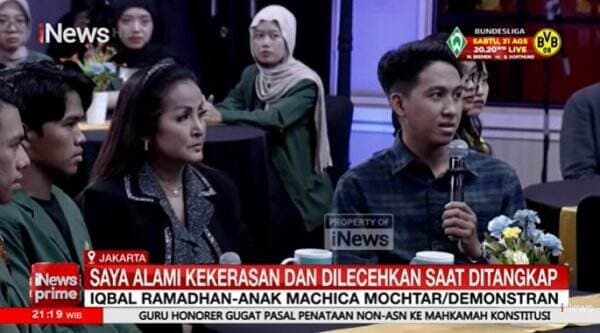 Kronologi Anak Machica Mochtar Merasa Dilecehkan Usai Diminta Lepas Celana oleh Aparat