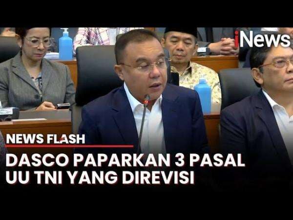 Dasco Bantah Percepatan dan Kerahasiaan dalam Pembahasan RUU TNI Dasco Bantah Percepatan dan Kerahasiaan dalam Pembahasan RUU TNI