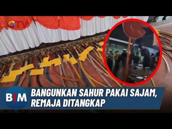 Aneh! Bawa Sajam Keliling Kampung, Ngakunya Bangunkan Sahur Aneh! Bawa Sajam Keliling Kampung, Ngakunya Bangunkan Sahur