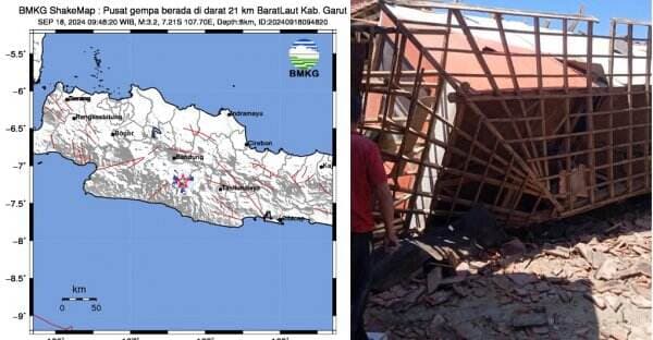 Mengenal Sesar Garsela yang Jadi Pemicu Gempa Bandung M 4,9 Hari Ini