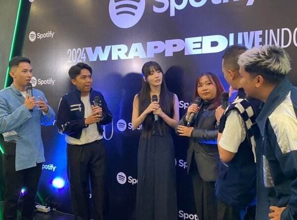 Keseruan Podcast Ampat Bertemu Chung Ha di Spotify Wrapped Live Indonesia 2024