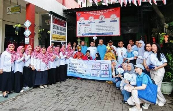 Peduli Kesehatan Anak, PT Taisho Pharmaceutical Indonesia Gelar CSR di SDN 01 Cilodong