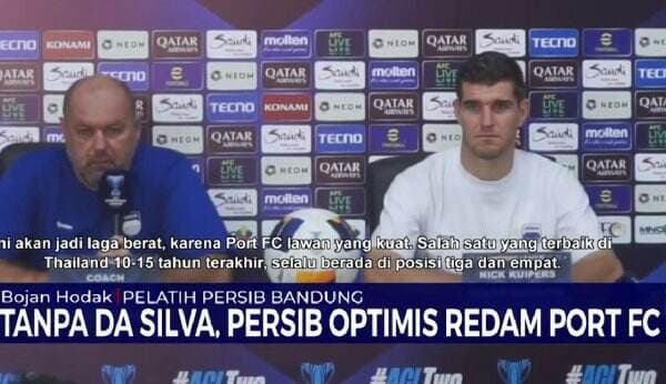 Tanpa Da Silva, Persib Optimistis Redam Port FC  