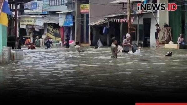 Ratusan Rumah di Muara Angke Kembali Diterjang Banjir Rob