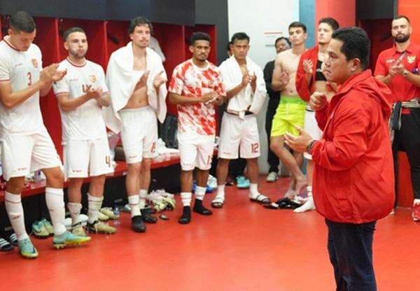 Reaksi Erick Thohir Usai Timnas Indonesia Naik Peringkat 123 di Ranking FIFA: Terus Kerja Keras Masuk 100 Besar Dunia! Reaksi Erick Thohir Usai Timnas Indonesia Naik Peringkat 123 di Ranking FIFA: Terus Kerja Keras Masuk 100 Besar Dunia!