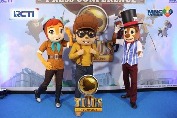 3 Maskot <i>Titus The Detective</i> Bakal Sapa Anak Indonesia di Beberapa Kota