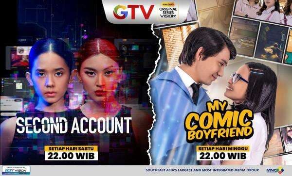 Nikmati Second Account dan My Comic Boyfriend di GTV Nikmati Second Account dan My Comic Boyfriend di GTV