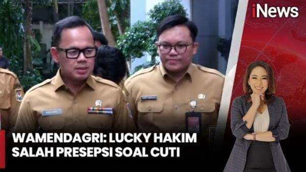 Wamendagri Beberkan Alasan Lucky Hakim Liburan ke Luar Negeri Tanpa Izin Menteri Wamendagri Beberkan Alasan Lucky Hakim Liburan ke Luar Negeri Tanpa Izin Menteri