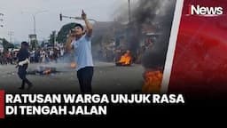 Ratusan Warga Demo Blokade Jalinsum Mandailing Natal, Tuntut Pemerkosa Ditangkap