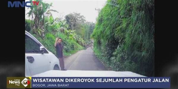 Wisatawan Dikeroyok Sejumlah Pengatur Parkir di Bogor