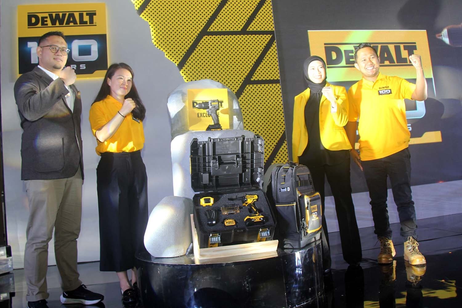 Rayakan 100 tahun, SBD Luncurkan Experience Center dan DeWalt Limited Edition