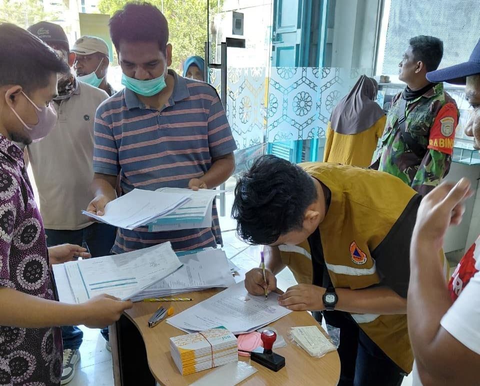 BNPB Salurkan Dana Tunggu Hunian bagi Korban Bencana Pidie Jaya BNPB Salurkan Dana Tunggu Hunian bagi Korban Bencana Pidie Jaya