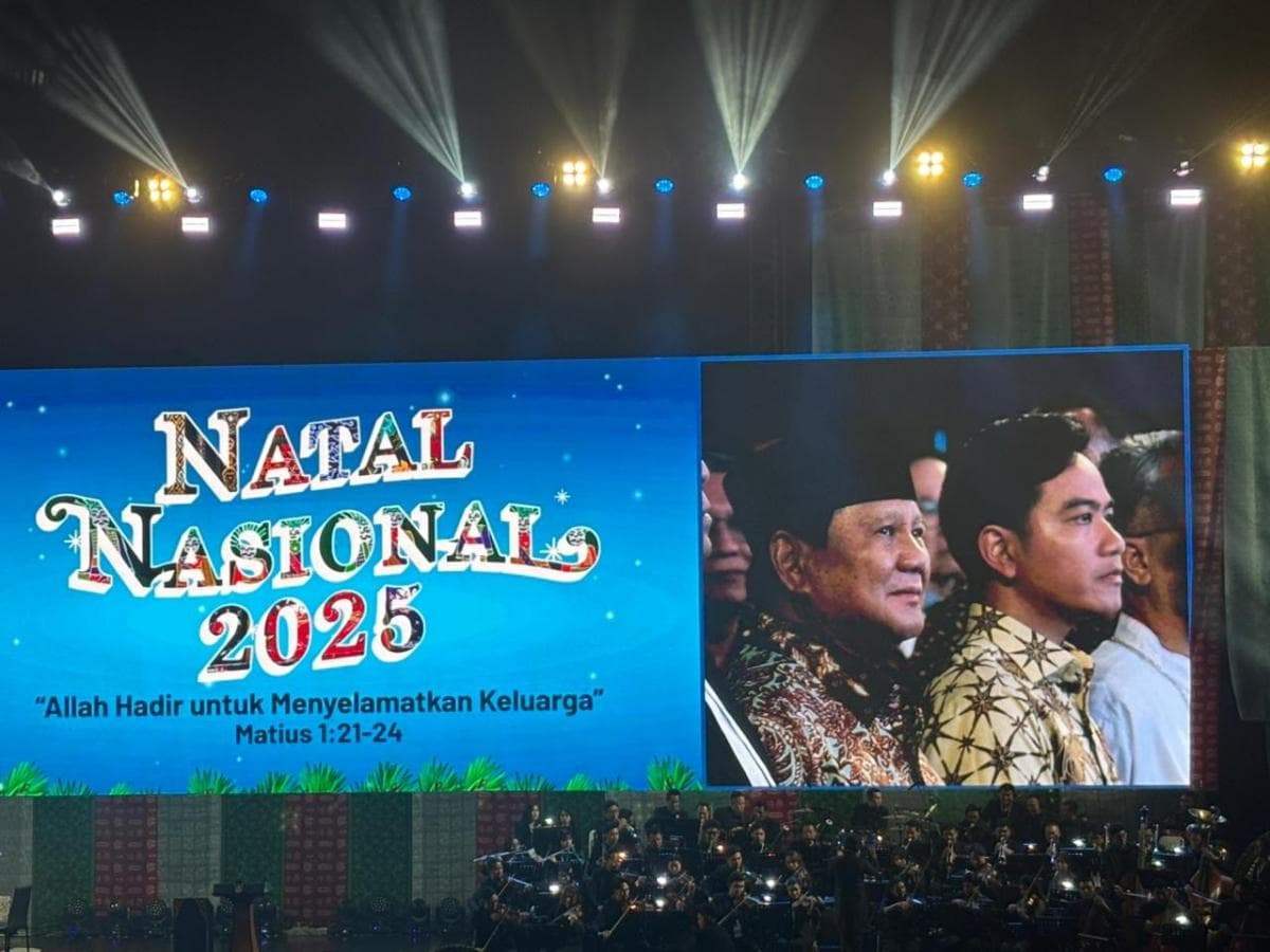 Prabowo-Gibran Hadiri Perayaan Natal Nasional 2025 di Tennis Indoor Senayan Prabowo-Gibran Hadiri Perayaan Natal Nasional 2025 di Tennis Indoor Senayan