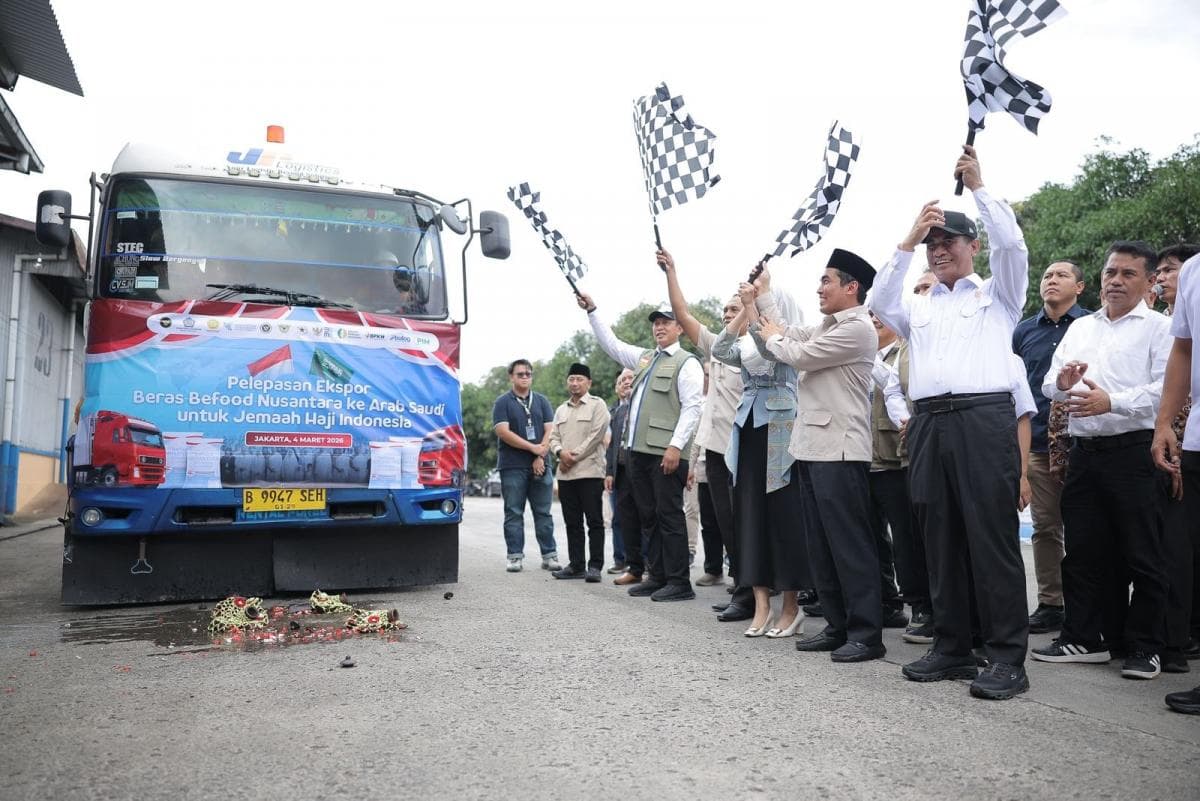 Indonesia Ekspor Perdana 2.280 Ton Beras ke Arab Saudi Indonesia Ekspor Perdana 2.280 Ton Beras ke Arab Saudi