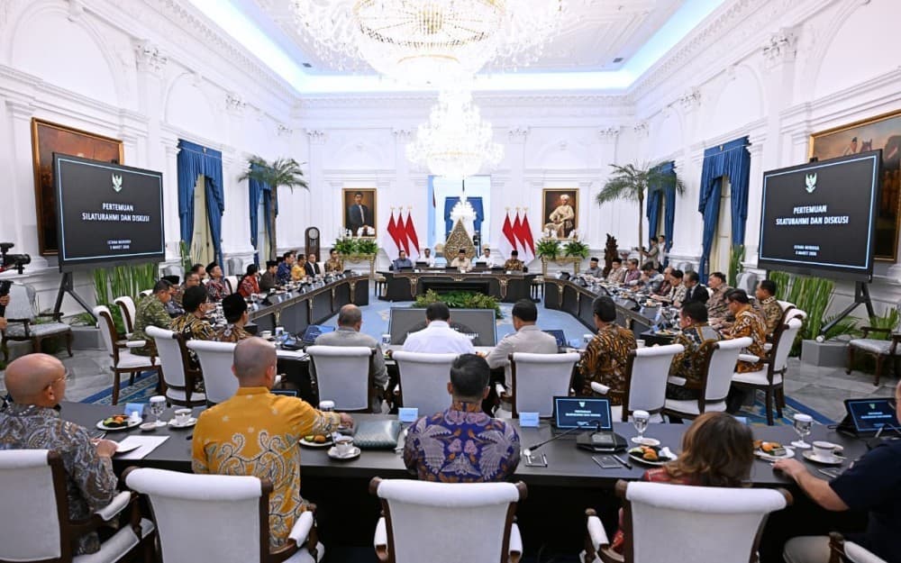 Prabowo Dengar Masukan Situasi Geopolitik Terkini saat Bertemu Mantan Presiden dan Eks Menlu Prabowo Dengar Masukan Situasi Geopolitik Terkini saat Bertemu Mantan Presiden dan Eks Menlu