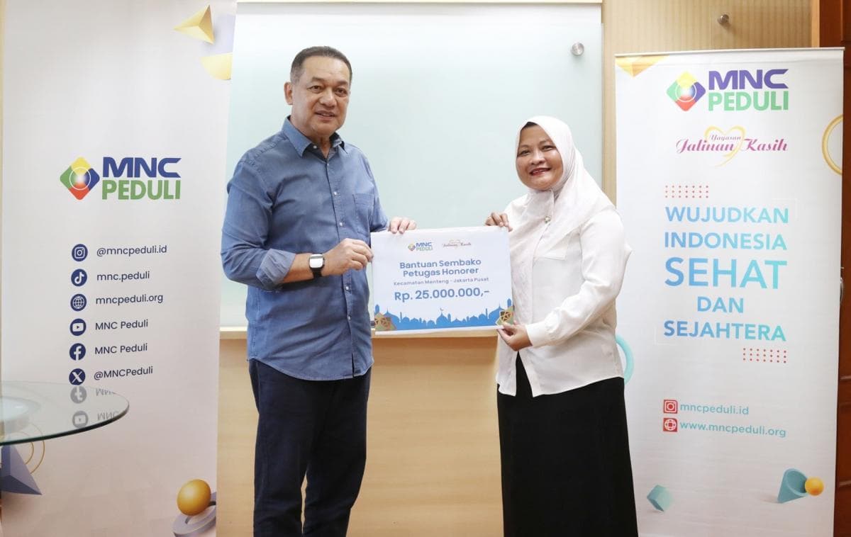 MNC Peduli Salurkan ZIS dan Bantuan Sembako kepada Petugas Honorer Kecamatan Menteng MNC Peduli Salurkan ZIS dan Bantuan Sembako kepada Petugas Honorer Kecamatan Menteng