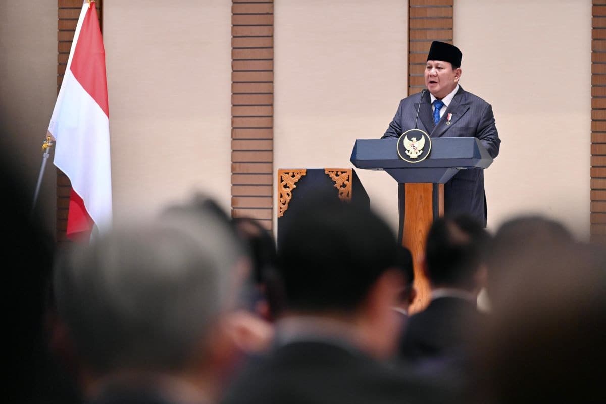 Prabowo Sebut RI Tidak Punya Musuh, Ajak Pengusaha Jepang Tambah Investasi Prabowo Sebut RI Tidak Punya Musuh, Ajak Pengusaha Jepang Tambah Investasi