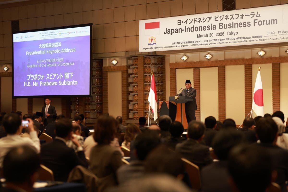 Bertemu Investor Jepang, Prabowo Sebut RI Punya Danantara dan Tak Pernah Gagal Bayar Utang Bertemu Investor Jepang, Prabowo Sebut RI Punya Danantara dan Tak Pernah Gagal Bayar Utang