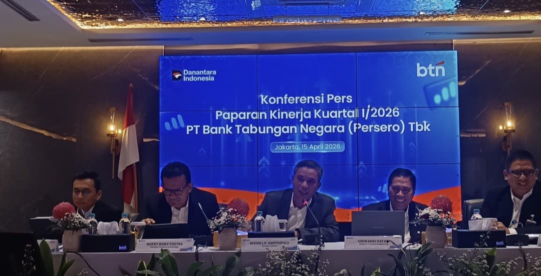 Laba BTN (BBTN) Tumbuh 22,6 Persen Jadi Rp1,1 Triliun di Kuartal-I 2026 Laba BTN (BBTN) Tumbuh 22,6 Persen Jadi Rp1,1 Triliun di Kuartal-I 2026