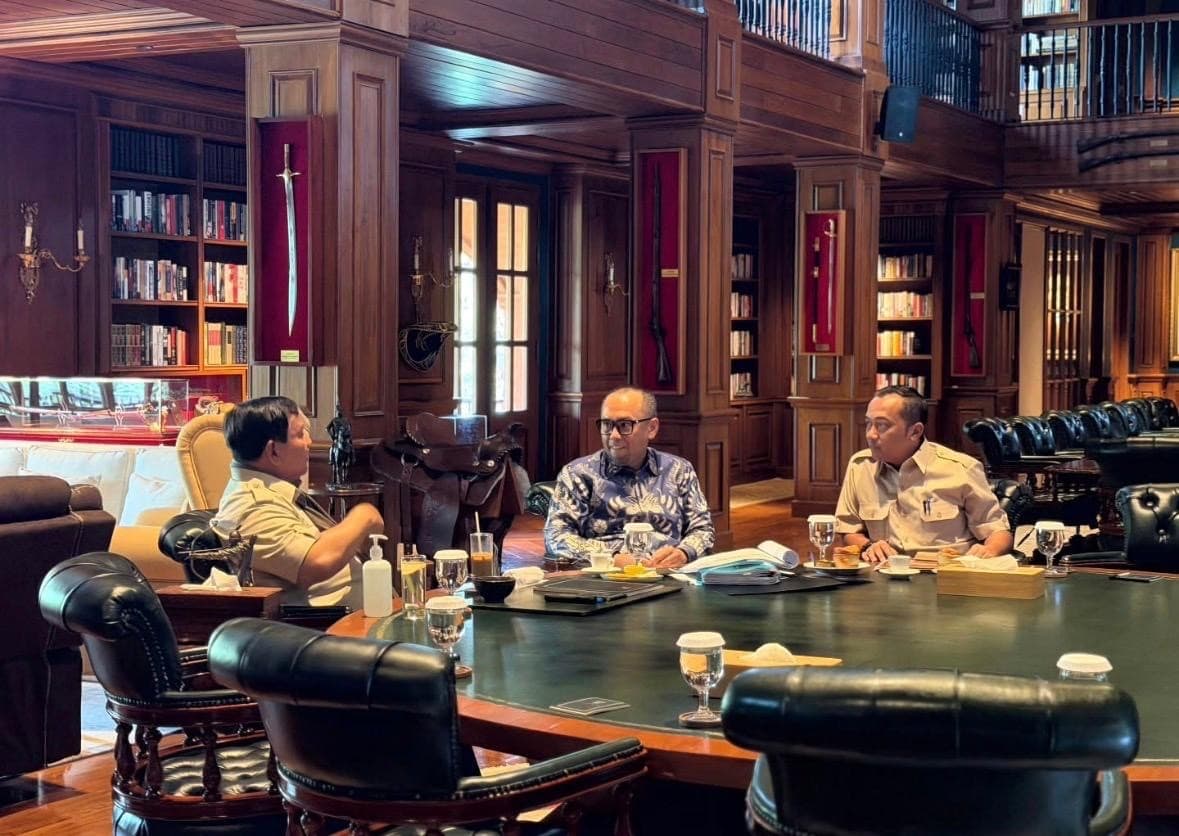 Prabowo Bertemu Ketua PPATK dan Mensesneg di Hambalang, Ini yang Dibahas Prabowo Bertemu Ketua PPATK dan Mensesneg di Hambalang, Ini yang Dibahas