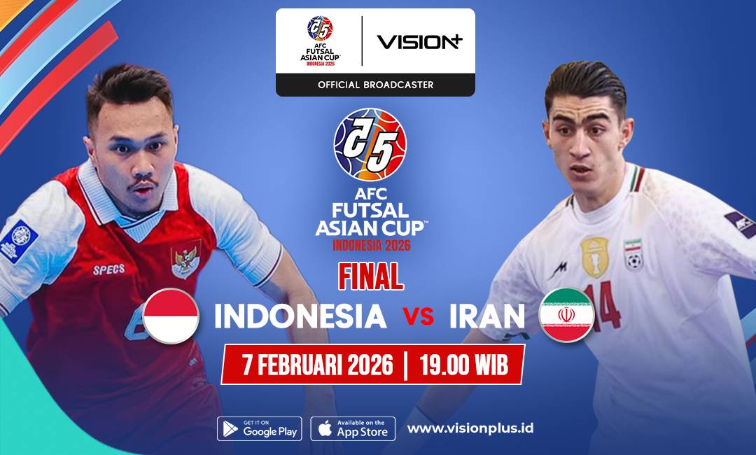 Jadwal dan Link Live Streaming Indonesia vs Iran pada Final Piala Asia Futsal 2026 Malam Ini Jadwal dan Link Live Streaming Indonesia vs Iran pada Final Piala Asia Futsal 2026 Malam Ini