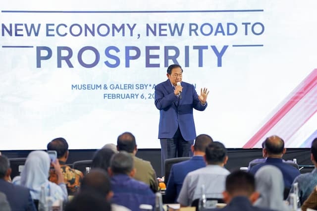 SBY Tegaskan Dukung Penuh Presiden Prabowo, Serukan Kolaborasi Wujudkan Ekonomi Baru SBY Tegaskan Dukung Penuh Presiden Prabowo, Serukan Kolaborasi Wujudkan Ekonomi Baru