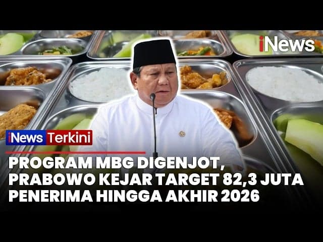 Presiden Prabowo Kejar Target 82,3 Juta Penerima MBG hingga Akhir 2026 Presiden Prabowo Kejar Target 82,3 Juta Penerima MBG hingga Akhir 2026