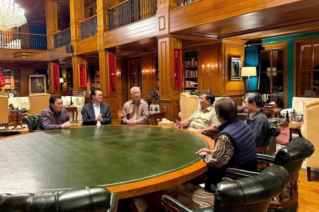 Prabowo Bertemu Pengusaha Prajogo Pangestu hingga Anthony Salim, Dorong Indonesia Incorporated Prabowo Bertemu Pengusaha Prajogo Pangestu hingga Anthony Salim, Dorong Indonesia Incorporated