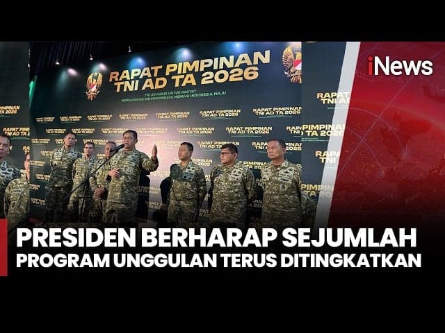 Rapim TNI AD Bahas Program Prioritas Pemerintah Rapim TNI AD Bahas Program Prioritas Pemerintah