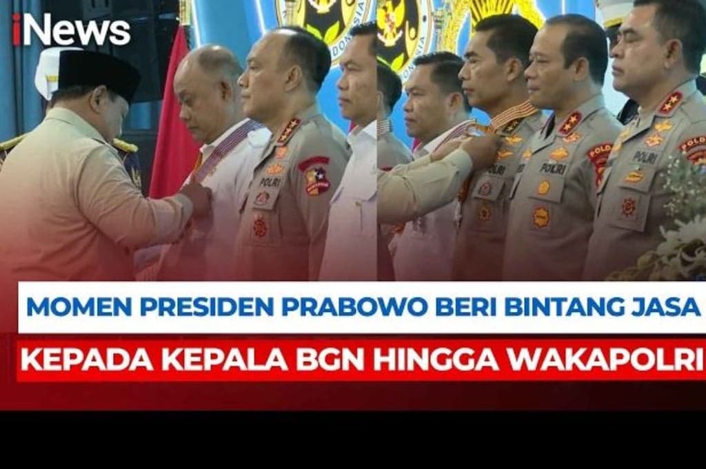 Prabowo Anugerahkan Tanda Kehormatan kepada Kepala BGN hingga Wakapolri, Ini Perannya Prabowo Anugerahkan Tanda Kehormatan kepada Kepala BGN hingga Wakapolri, Ini Perannya
