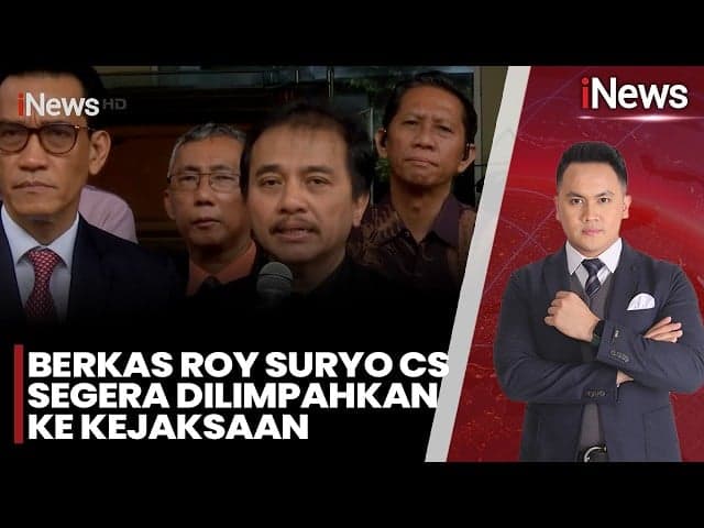 Berkas Roy Suryo Cs Segera Dilimpahkan Ke Kejaksaan Berkas Roy Suryo Cs Segera Dilimpahkan Ke Kejaksaan