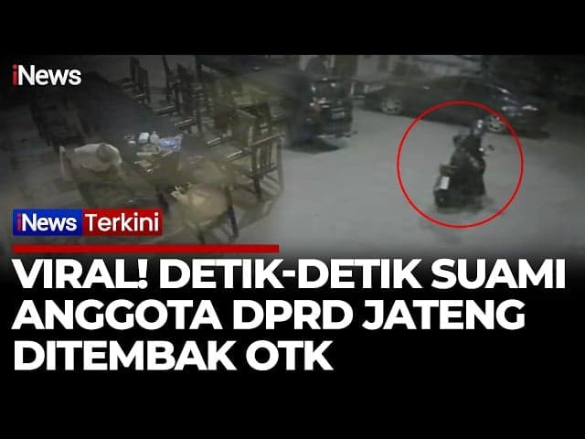 Mencekam! Suami Anggota DPRD Jateng Ditembak OTK, Pelaku Masih Misterius Mencekam! Suami Anggota DPRD Jateng Ditembak OTK, Pelaku Masih Misterius