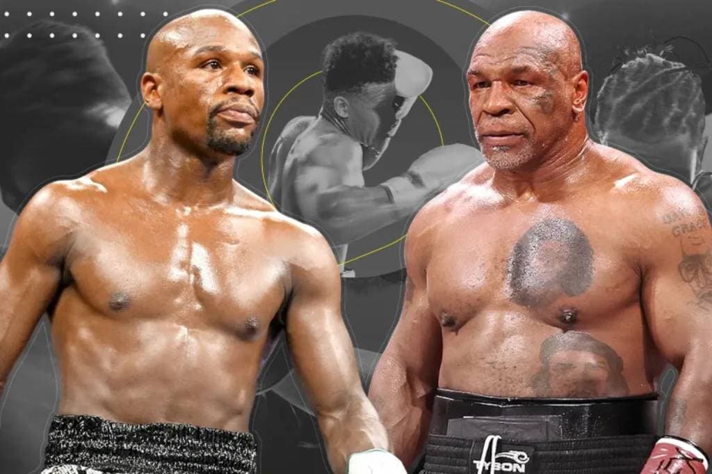 Mike Tyson vs Floyd Mayweather, Tanggal dan Lokasinya Bocor ke Publik Mike Tyson vs Floyd Mayweather, Tanggal dan Lokasinya Bocor ke Publik