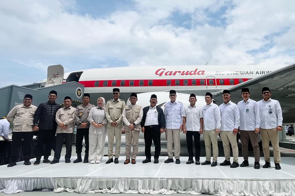 Garuda Indonesia Hibahkan Pesawat ke Aceh, Calon Jemaah Haji Bisa Latihan Boarding Garuda Indonesia Hibahkan Pesawat ke Aceh, Calon Jemaah Haji Bisa Latihan Boarding