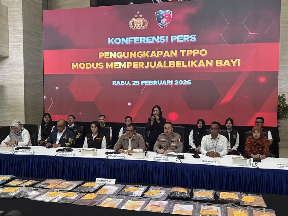 Terungkap! Jaringan TPPO Pasarkan Bayi via TikTok dan Facebook Terungkap! Jaringan TPPO Pasarkan Bayi via TikTok dan Facebook