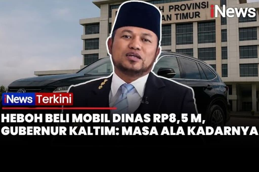 Ditanya soal Mobil Dinas Rp8,5 Miliar, Gubernur Kaltim: Jaga dong Marwahnya Masyarakat Ditanya soal Mobil Dinas Rp8,5 Miliar, Gubernur Kaltim: Jaga dong Marwahnya Masyarakat