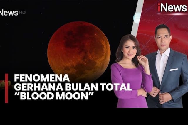 Fenomena Gerhana Bulan Blood Moon Hiasi Langit Indonesia Fenomena Gerhana Bulan Blood Moon Hiasi Langit Indonesia