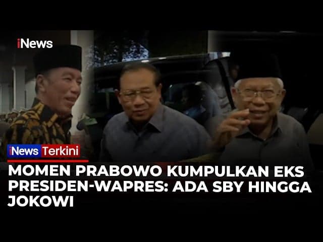 Penuhi Undangan Prabowo, Jokowi dan SBY Tiba di Istana Negara Penuhi Undangan Prabowo, Jokowi dan SBY Tiba di Istana Negara
